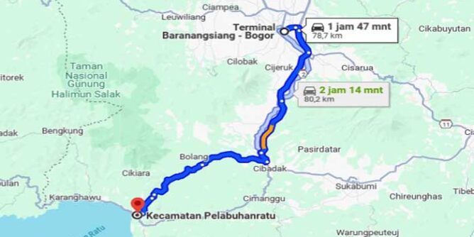 jadwal bus dari terminal baranangsiang