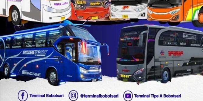 jadwal dan rute bus dari terminal bobotsari