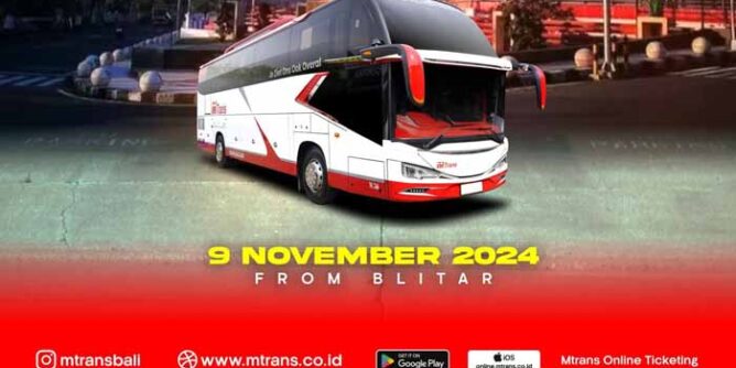 mtrans tawarkan rute blitar-denpasar