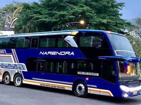 layanan rute bus narendra dari ponorogo