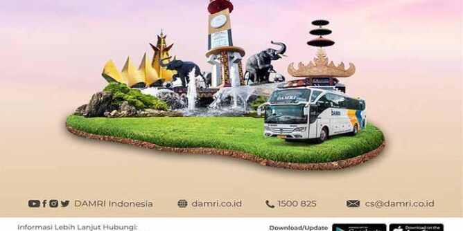 damri uji coba rute lampung-jakarta