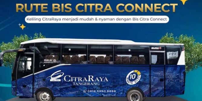 Keliling CitraRaya dengan Bus Citra Connect