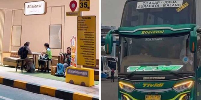 tarif baru bus efisiensi per 1 november 2024