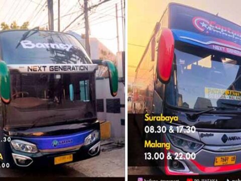 jadwal bus hafana rute surabaya-malang