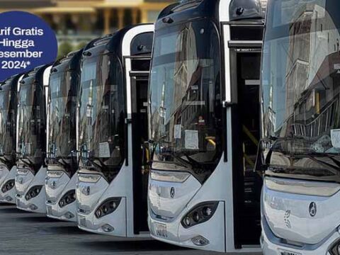 Ini Lintasan 5 Rute Bus Listrik di Medan