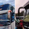 bus murni jaya persiapan keberangkatan dari terminal giwangan jogja