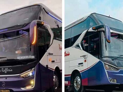 bus putra rafflesia layani rute bengkulu bogor