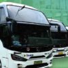 bus damri bandara juanda melayani rute purabaya bungurasi, gresik, dan mojokerto