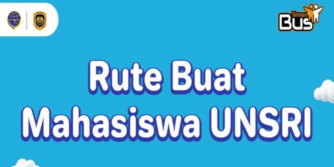 rute bus kota yang lewat unsri