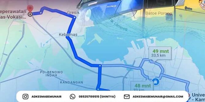 Jadwal Bus Flash dari Kampus Gresik Unair