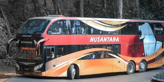 Daftar Layanan Rute Bus Nusantara