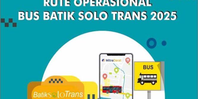 Rute Terbaru Bus Batik Solo Trans