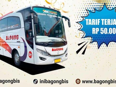Ini Jadwal Bus Bagong Rute Surabaya-Jember
