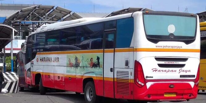 Jadwal Bus dari Jalur 1-9 di Terminal Purabaya