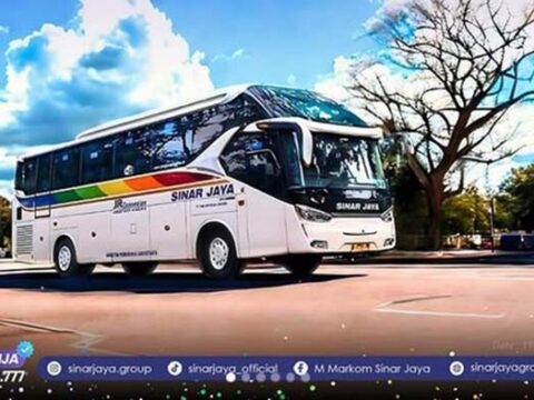 Ini Jadwal dan Rute JRC Bus Sinar Jaya